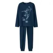 Name It Nkmnightset Titan Skater Noos Blå