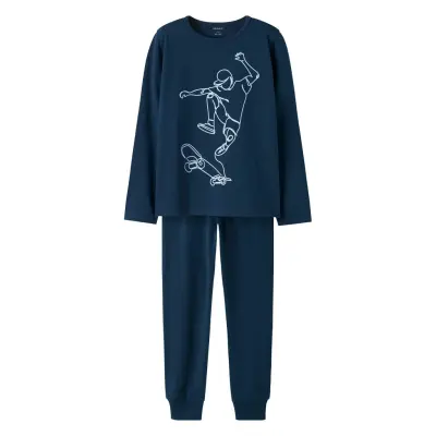 Name It Nkmnightset Titan Skater Noos Blå