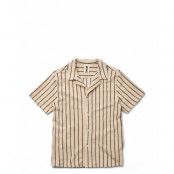 Naram Knitted Shirt *Villkorat Erbjudande Pyjamas Beige Bongusta