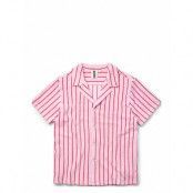 Naram Knitted Shirt Pyjamas Pink Bongusta