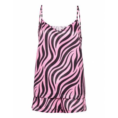 Night Set Sou Tina Pyjamas Rosa Lindex