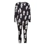 Night Set Sou Zoe Pyjamas Svart Lindex