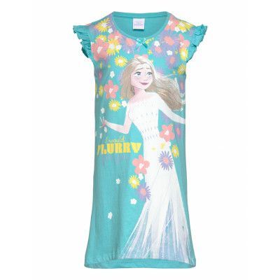 Night Shirt Night & Underwear Pyjamas Nightdresses Blue Frost