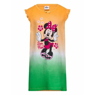 Night Shirt Night & Underwear Pyjamas Nightdresses Multi/patterned Minnie Mouse