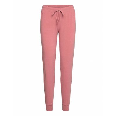 Night Trousers Astrid Pyjamasbyxor Mjukisbyxor Rosa Lindex