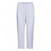 Night Trousers Fia Woven Pyjamasbyxor Mjukisbyxor Blå Lindex