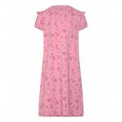 Nightdress Ss -Aop Night & Underwear Pyjamas Nightdresses Pink CeLaVi