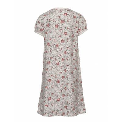 Nightdress Ss -Aop Night & Underwear Pyjamas Nightdresses Rosa CeLaVi