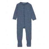 Nightsuit Pyjamas Sie Jumpsuit Blue Smallstuff