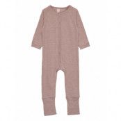 Nightsuit Pyjamas Sie Jumpsuit Rosa Smallstuff