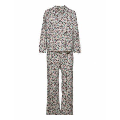 Nila Pyjamas Set Pyjamas Multi/mönstrad Becksöndergaard
