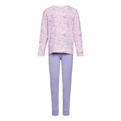 Nkfnightset Calcite Frozen Noos Pyjamas Set Multi/patterned Name It