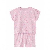 Nkfnightset Cap Pink Hearts Noos Pyjamas Set Pink Name It