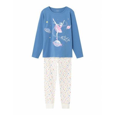 Nkfnightset Riviera Ballerina Noos Pyjamas Set Multi/patterned Name It