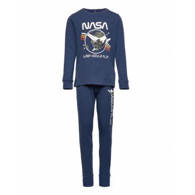 Nkmjulius Nasa Nightset Nas Pyjamas Set Blå Name It