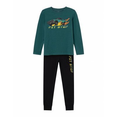 Nkmnightset Bayberry Cars Noos Pyjamas Set Multi/patterned Name It