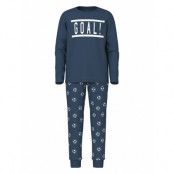 Name It Nkmnightset Dark Denim Football Noos Marinblå