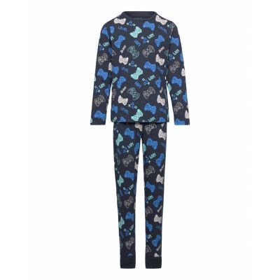 Name It Nkmnightset Dark Sapphire Gamer Noos Marinblå