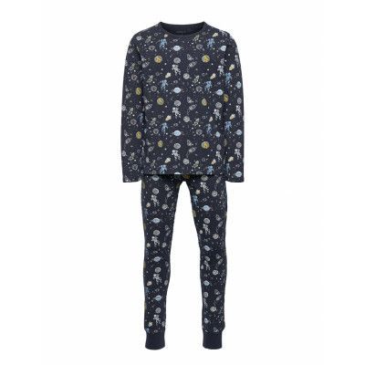 Name It Nkmnightset Dark Sapphire Space Noos Blå