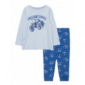 Nkmnightset Nautical Blue Atv Noos Pyjamas Set Blue Name It