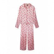 Nlfdreamy Pyjamas Set Pyjamas Set Rosa *Villkorat Erbjudande LMTD