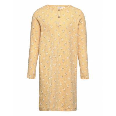 Nmflola Ls Night Dress Lil Night & Underwear Pyjamas Nightdresses Gul Lil'Atelier