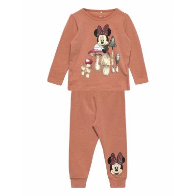 Nmfminnie Oline Nightset Wdi Pyjamas Set Rosa Name It