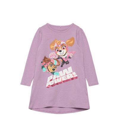 Name It Nmfodena Pawpatrol Nightgown Cplg Lila