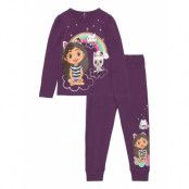 Nmforina Gabby Nightset Sky Pyjamas Set Purple Name It