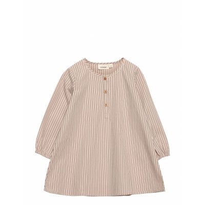 Nmfremi Ls Loose Night Dress Night & Underwear Pyjamas Nightdresses Brun Lil'Atelier