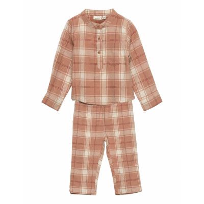 Nmfripy Night Set Pyjamas Set Rosa Name It