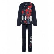 Name It Nmmalfred Spider Ls Nightset Noos Mar Blå