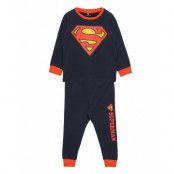 Nmmjach Superhero Nightset Wab Pyjamas Set Multi/mönstrad Name It
