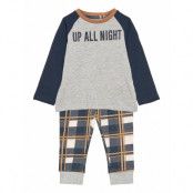 Nmmrosomon Night Set Pyjamas Set Multi/mönstrad Name It