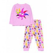 Nmnnash Babblarna Ls Nightset Bfu Pyjamas Set Multi/patterned Name It