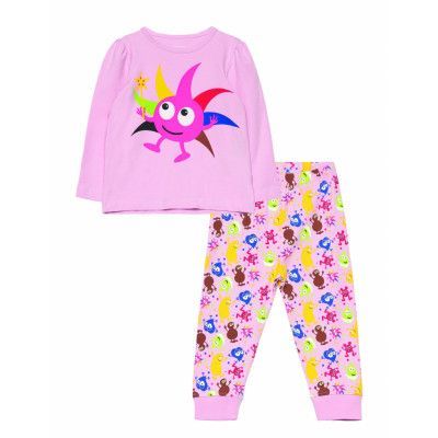 Name It Nmnnash Babblarna Ls Nightset Bfu Multi/patterned