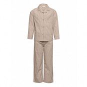 Nmnremi Pyjams Set Pyjamas Set Beige Lil'Atelier