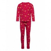 Nmnvismas Ls Nightset R1 *Villkorat Erbjudande Pyjamas Set Röd Name It