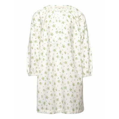 Nola Night Dress - Miharu *Villkorat Erbjudande Night & Underwear Pyjamas Nightdresses Grön STUDIO FEDER