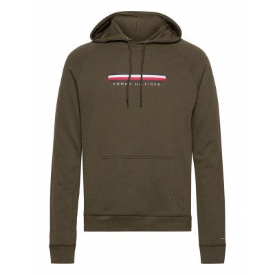 Oh Hoodie Underwear Night & Loungewear Pyjama Tops Grön Tommy Hilfiger