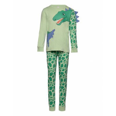 Lindex Pajama 3D Animal Grön