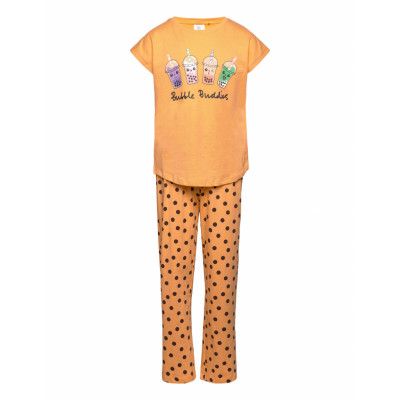 Pajama Aop Bubbles Pyjamas Set Multi/patterned Lindex