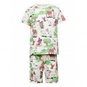 Pajama Bamse Farmer Pyjamas Set Multi/mönstrad Lindex