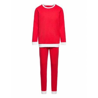 Lindex Pajama Christmas Santa Gingerb Röd