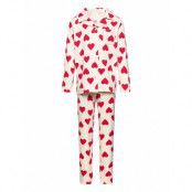 Pajama Hearts *Villkorat Erbjudande Pyjamas Set Multi/mönstrad Lindex