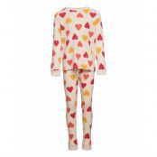 Pajama Sb Valentine Aop Pyjamas Set Multi/mönstrad Lindex