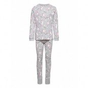 Pajama Sg Rainbow Unicorn Pyjamas Set Multi/mönstrad Lindex