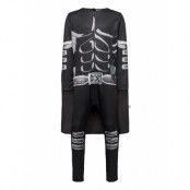 Pajama Sk Muscle Suit Dark He Pyjamas Set Svart Lindex