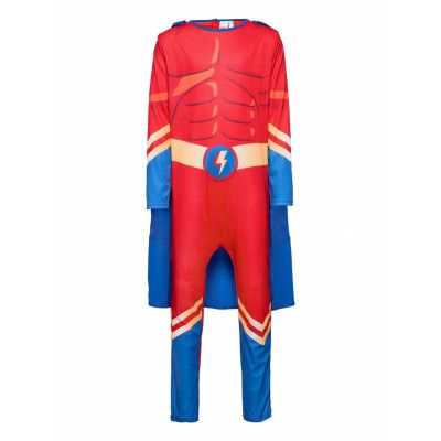 Pajama Sk Muscle Suit Superher Pyjamas Set Röd Lindex