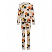 Pajama Spider Pumpkin Hallowee Pyjamas Set Beige Lindex